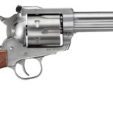 Ruger 0811 Super Blackhawk  Large Frame 44 Rem Mag/44 Special 6rd 5.50" Satin Stainless Steel Barrel, Cylinder & Frame, Hardwood Grip, Transfer Bar Safety, Exposed Hammer