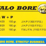 Buffalo Bore Ammunition 23B20 Heavy Strictly Business 40S&W +P 180gr Jacket Hollow Point 20 Per Box/12 Case