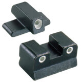 Trijicon 600049 Bright & Tough Night Sights Green/Tritium White Outline Front Sight-Green/Tritium White Outline Rear Sight Beretta 92A1/96A1