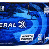 Federal AE2225050VP American Eagle Varmint & Predator 22-250Rem 50gr Jacketed Hollow Point 50 Per Box/5 Case