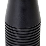 Ergo 4231BK Mini Max Vertical Forward Grip Black Ribbed Anodized Aluminum, KeyMod Mount