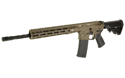 LWRC IC DI 556NATO MLOK 16" 30RD BRN - Image 3