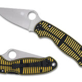 SPYDERCO PARA 3 SALT 2.93" YLW/BLK
