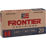 Hornady Frontier NATO Rifle Ammunition 5.56mm 62 gr FMJ 3060 fps 150/ct (Oriented)