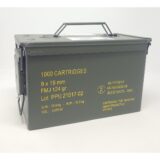 PPU Rangemaster Ammunition 9mm Luger 124gr FMJ 1263 fps 1000/ct (Metal Can)