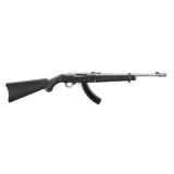 Ruger 10/22 Takedown Rifle .22 LR 25rd Magazines(1) 18.5" Threaded Stainless Barrel Black Synthetic Stock