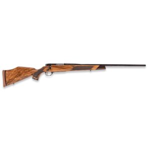 Weatherby Mark V Deluxe Varmintmaster Rifle 224 Wby Mag 4rd Magazine 24" 1/2x28 Threaded Barrel Walnut