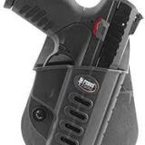 Fobus Evolution Series Paddle Holster For Ruger SR22 in Black Right Hand