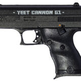 Hi-Point 916G1YC YC9 Gen1 9mm Luger 8+1 3.50" Black Steel Barrel, Black Serrated w/Engraving Steel Slide, Black Polymer Frame & Grip, Right Hand