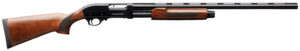 Charles Daly 930199 301 Full Size 12 Gauge Pump 3" 4+1 28" Blued Vent Rib Barrel, Black Anodized Aluminum Grooved Receiver, Fixed Gloss Wood Stock, Right Hand