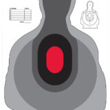 Birchwood Casey 35727 Dirty Bird Silhouette Tagboard Target 12" x 18" 8 Per Pkg