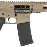Diamondback DB1915K061 DB15 5.56x45mm NATO 30+1 10" Black Nitride Threaded Barrel, M-LOK Handguard, Flat Dark Earth Aluminum Picatinny Rail Receiver, Black Buffer Tube, Black Magpul Grip, Right Hand