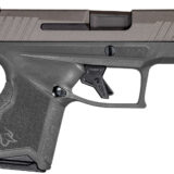 Taurus 1-GX4M93CG GX4 Micro-Compact 9mm Luger Caliber with 3.06" Barrel, 11+1 Capacity, Gray Finish Frame, Serrated Tungsten Gray Cerakote Steel Slide & Interchangeable Backstrap Grip Includes 2 Mags