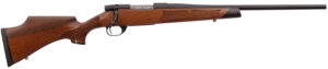 Weatherby VWR222RR0T Vanguard Camilla Compact 22-250 Rem 5+1 20" Matte Blued, Matte Blued Drilled & Tapped Steel Receiver, Grade A Turkish Walnut Monte Carlo Wood Stock