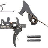 Larue Tactical LTMBT2S MBT-2S Black Two-Stage Curved Fits AR10/AR15