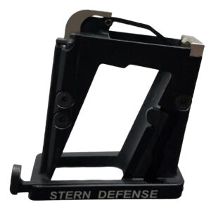 Stern Defense 001SDMAGAD9GLOCK9AND40 Mag-AD9 9mm/40 S&W Fits Glock Black Aircraft Grade Aluminum