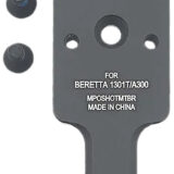 Meprolight USA 901141041 Optics Plate Shotgun Matte Black Aluminum Beretta 1301T/A300 RMR Footprint