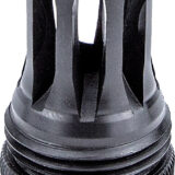 Kgm Suppressors A-QD-5FB-S-1 Quick Detach Flash Brake Black Nitride Steel 1/2"x28 Threads