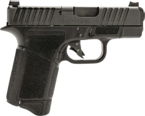 Gforce Arms GF932512GB Rapture Sub-Compact Frame 9mm Luger 12+1 3.25" Black Steel Barrel, Black Steel Optic Cut/Serrated Slide, Gray Cerakote Polymer Frame, Shield RMSc/RMR Footprint