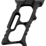 Tyrant CNC TD552BLKM1 Minivert Grip Halo Black Aluminum Fits AR15