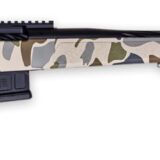 Weatherby 3WRHS338WR6B 307 Hush 338 WBY RPM 5+1 20" Graphite Black Cerakote Threaded Barrel & Steel Receiver w/Picatinny Rail, Hush Tundra Camo Adj Cheek Piece & LOP Synthetic Stock, Ambidextrous