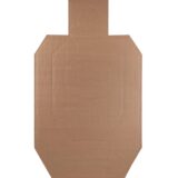 Action Target IDPACB100 IDPA Competition Torso Cutout Hanging Cardboard Brown 100Ct