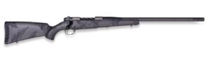 Weatherby MGT01N25RWR4B Mark V Backcountry Guide TI 25 WBY RPM 4+1 22" +2 Black Fluted Threaded Barrel, Titanium Drilled & Tapped Receiver, Exposed Carbon w/Carbide Black Accents Fixed Peak 44 Blackto