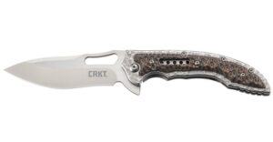 CRKT 5460C FOSSIL COMPACT 3.41 BROWN