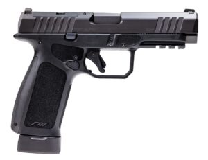 Rost Martin RM1FBLKOSP10CA RM1F 9mm Luger 10+1 4.50" Black Match Grade Barrel, Black Nitron Steel Optic Ready/Serrated Slide, Black Polymer Frame w/Picatinny Rail, RMR Footprint, Ambidextrous