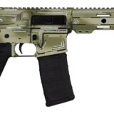 Shark Coast Tactical SCC07107ANOD-P Anime-15 5.56 NATO 30+1 10.50" Black Nitride Threaded Barrel, Aluminum Receiver w/Picatinny Rail, M-LOK Handguard, Polymer SB Tactical SBA3 Brace, Magpul MOE Grip,