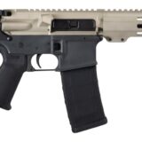 Shark Coast Tactical SCC07169FCAT-P Fisher Cat 5.56 NATO 30+1 Black Nitride Threaded Barrel, Aluminum Receiver w/Picatinny Rail, M-LOK Handguard, Polymer SB Tactical SBA3 Brace, Magpul MOE Grip, Right