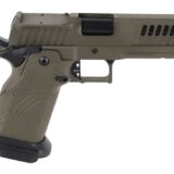 Fierce Firearms FGZ9-9-C-GB Grizz Commander 9mm Luger 19+1 4.25" Black Bull Barrel, Optic Ready/Serrated Slide, OD Green Cerakote w/Black Controls Steel Frame w/Accessory Rail, RMR Footprint
