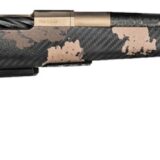 Fierce Firearms RIVSCX65PRC22BDS Carbon Rival XP 2.0 6.5 PRC 22" Smoked Bronze Cerakote Spiral Fluted Stainless Steel Barrel & Drilled & Tapped Receiver, Desert Shadow Camo Adj Comb Carbon Fiber Stock