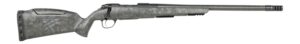 Fierce Firearms  CT Rage LR Full Size 22 Creedmoor 4+1 18" Carbon Fiber Match Grade Threaded Barrel, Black Cerakote Titanium Drilled & Tapped Receiver, Picatinny Rail Forend, Carbon Matrix Push Button