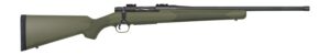 Mossberg 28080 Patriot 450 Bushmaster 4+1 20" Matte Blued Threaded Barrel, OD Green Synthetic Stock