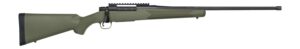 Mossberg 28224 Patriot  7mm PRC 3+1 24" Matte Blued Fluted Threaded Barrel, OD Green Synthetic Stock