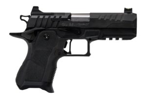 Oa Defense 2311 Pro Compact 9mm Luger 15+1 4.25" DLC Black Steel Optic Ready/Serrated Slide, Black Aluminum Frame w/Picatinny Rail, Black Polymer Grip, Ambidextrous