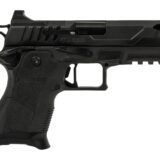 Oa Defense  2311 Pro Compact Frame 9mm Luger 15+1 4.25" DLC Black Steel Optic Ready/Serrated Slide, Black Aluminum Frame w/Picatinny Rail, Black Polymer Grip, Ambidextrous