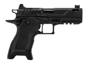 Oa Defense 2311 Pro w/Plus Kit Compact Frame 9mm Luger 17+1 4.25" Black Ported Barrel, DLC Black Steel Optic Ready/Serrated Slide, Black Aluminum Frame w/Picatinny Rail, Black Polymer Grip, Ambidextr