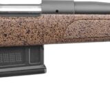 Bergara Rifles B14S3515C B-14 HMR 25 Creedmoor 5+1 24" Graphite Black Cerakote Threaded Barrel & Drilled & Tapped Receiver, Tan w/Black Flecks Adj Cheek & LOP Mini-Chassis Synthetic Stock, Right Hand