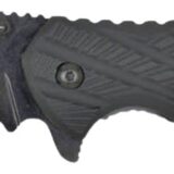 RUKO RUK0182SBBK  440C 3-1/4"SERRATED FOLDING BBPS