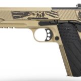 Kimber Mfg, Inc 3700897 Next Gen 45 ACP 7+1 5" Stainless Deep Crown Barrel, Stainless Stainless Steel Engraved/Optic Ready/Serrated Slide, Satin Stainless Steel Frame w/Beavertail, Black Walnut w/G10