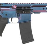 Shark Coast Tactical SCC07220MON-P Mongoose 5.56 NATO 30+1 10.50" Black Nitride Threaded Barrel, Aluminum Receiver w/Picatinny Rail, M-LOK Handguard Polymer SB Tactical SBA3 Brace, Polymer Grip
