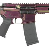 Shark Coast Tactical SCC07268RZRBK-P Razorback 5.56 NATO 30+1 10.50" Black Nitride Threaded Barrel, Aluminum Receiver w/Picatinny Rail, M-LOK Handguard, Polymer SB Tactical SBA3 Brace, Polymer Grip