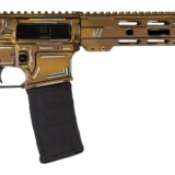 Shark Coast Tactical SCC101952AFDE Anime-15 5.56 NATO 30+1 16" Black Nitride Threaded Barrel, Flat Dark Earth Cerakote Aluminum Receiver w/Picatinny Rail, M-LOK Handguard, Magpul Collapsible Black Po