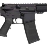 Andro Corp Industries 556103HB ACI-15 Halo 5.56 NATO 30+1 10.30" Black Nitride Threaded Barrel, Black Anodized Aluminum Receiver w/Picatinny Rail, M-LOK Handguard, Black Polymer SBA3 Pistol Brace, A2