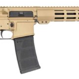 Andro Corp Industries 55616BBFDE ACI-15 Bravo 5.56 NATO 30+1 16" Black Nitride Threaded Barrel, Flat Dark Earth Aluminum Receiver w/Picatinny Rail, M-LOK Handguard, M4 Black Polymer Stock, A2 Grip, Am