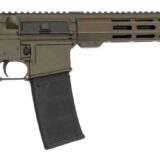 Andro Corp Industries 55616BBODG ACI-15 Bravo 5.56 NATO 30+1 16" Black Nitride Threaded Barrel, OD Green Aluminum Receiver w/Picatinny Rail, M-LOK Handguard, M4 Black Polymer Stock, Black A2 Grip