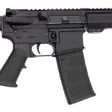 Andro Corp Industries 30010HB ACI-15 Halo 300 Blackout 30+1 10" Black Nitride Threaded Barrel, Black Anodized Aluminum Receiver w/Picatinny Rail, M-LOK Handguard, Black Polymer SBA3 Pistol Brace, A2 G