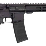 Andro Corp Industries 30016BB ACI-15 Bravo 300 Blackout 30+1 16" Black Nitride Threaded Barrel, Black Anodized Aluminum Receiver w/Picatinny Rail, M-LOK Handguard, M4 Black Polymer Stock, Black A2 Gri
